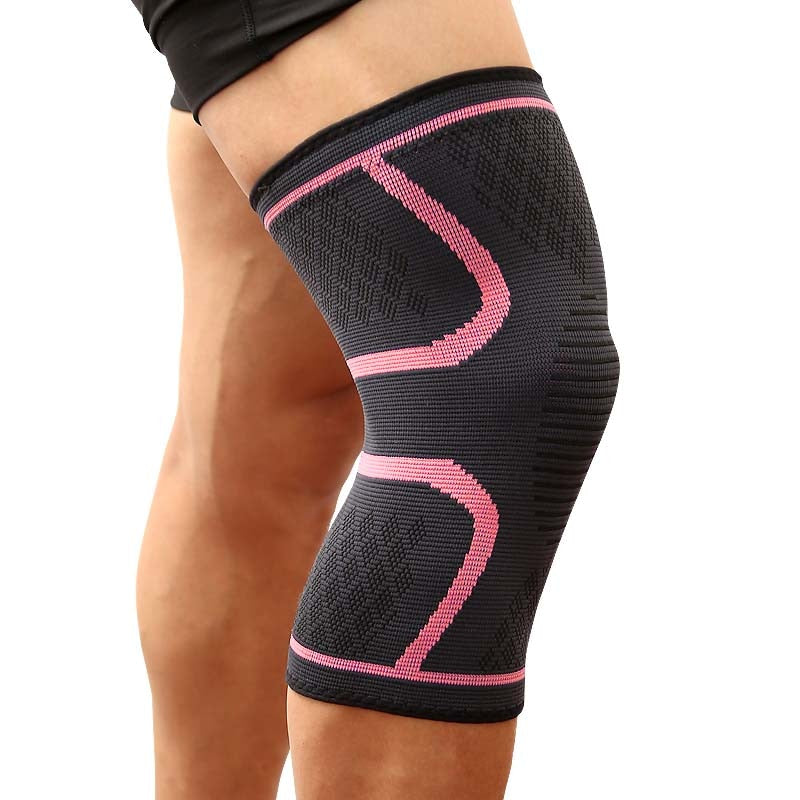 Knee Support Braces: Elastic Nylon Sport Compression Knee Pad Sleeve for Basketball Volleyball