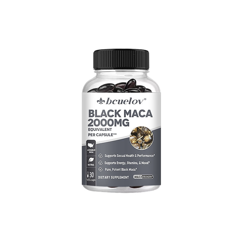 Maca Extract Capsules, Supplement for Men and Women, Enhance Energy, Improve Libido.