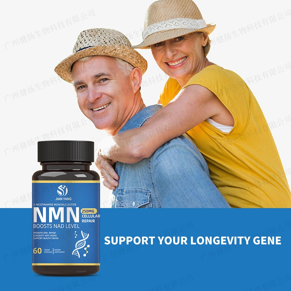 Pure NMN ( β- Nicotinamide Mononucleotide ) Promotes NAD+L Level to Support Healthy Aging