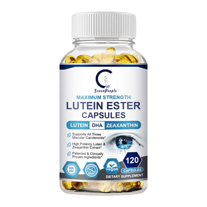 Strong Lutein Eye Care Capsules: Eye Protection, Retinal Relieve And Anti-Myopia Supplement