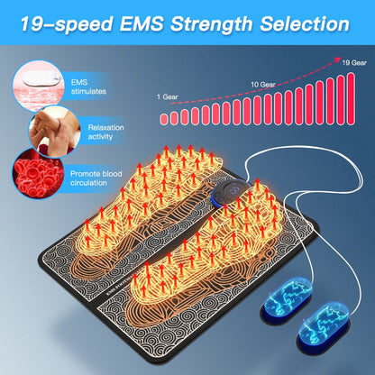 Introducing our EMS Foot Massager Pad: Your Portable Solution for Ultimate Foot Relaxation and Pain Relief