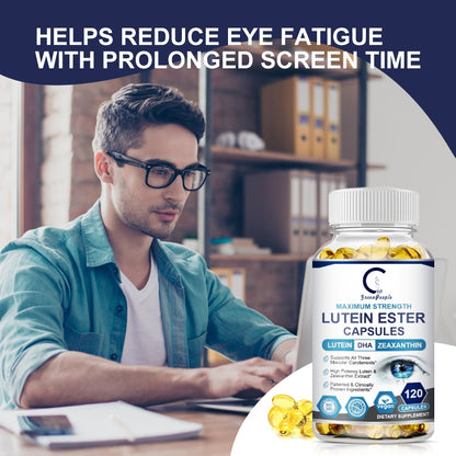 Strong Lutein Eye Care Capsules: Eye Protection, Retinal Relieve And Anti-Myopia Supplement