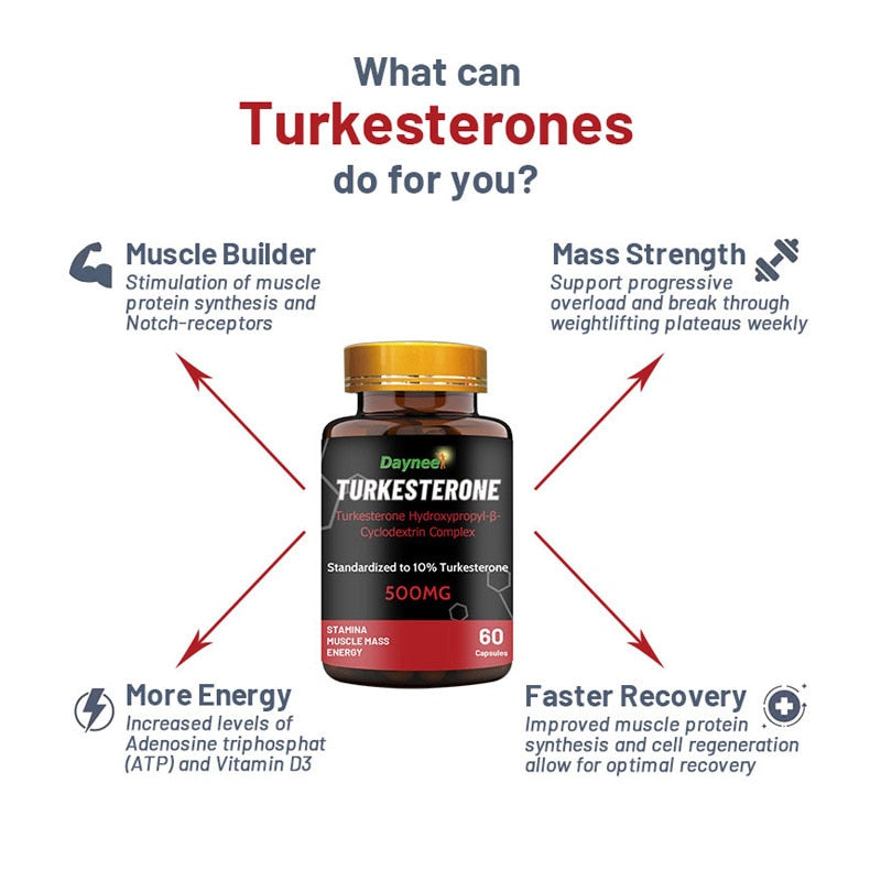 Turkestone Capsules : Helps Exercise Muscles Burn Fat and Enhance Men's Health