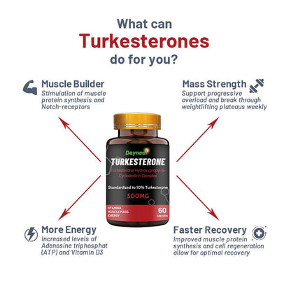 Turkestone Capsules : Helps Exercise Muscles Burn Fat and Enhance Men's Health