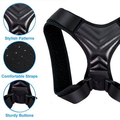 Medical Adjustable Clavicle Posture Corrector Men Woemen Upper Back Brace Shoulder Lumbar Support Belt Corset Posture Correction