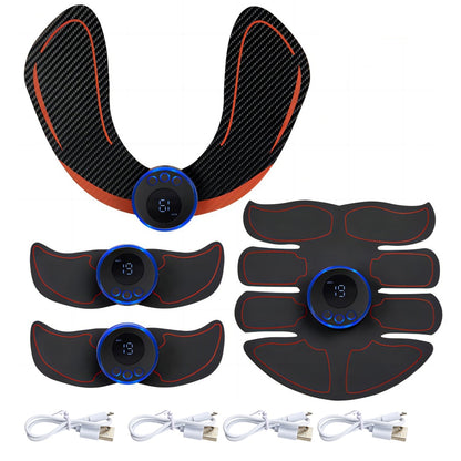 EMS Muscle Stimulator Abdominal Trainer Fitness ABS Stimulator Buttocks Hip Training Weight Loss Body Massageador Shaping Device