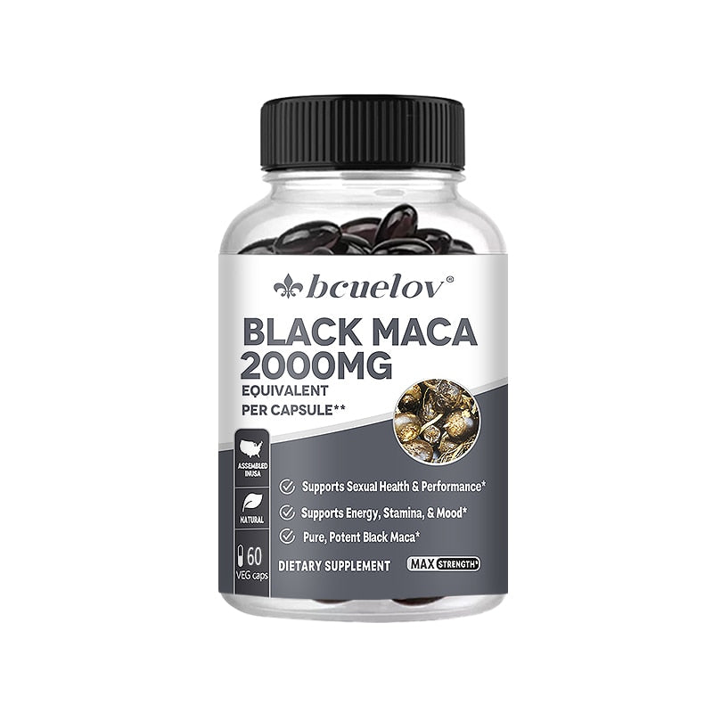 Maca Extract Capsules, Supplement for Men and Women, Enhance Energy, Improve Libido.