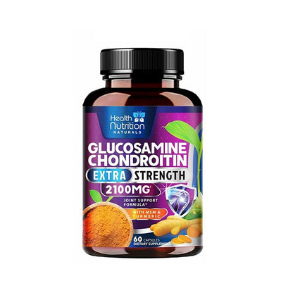 Glucosamine Chondroitin Turmeric MSM Triple Strength Joint Support 2100mg