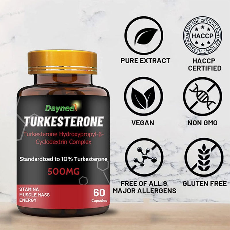 Turkestone Capsules : Helps Exercise Muscles Burn Fat and Enhance Men's Health