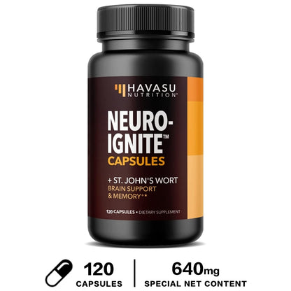 Enhances Concentration, Memory and Clarity, Nutrients for Boosting Brain Energy