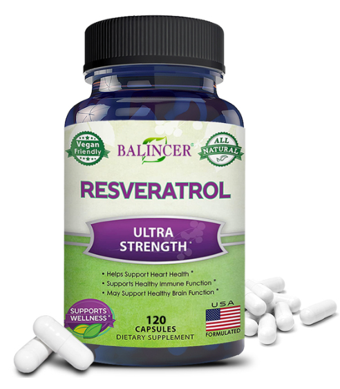 Ultra Strong Resveratol: Resist Aging, Give Your Body A Fighting Chance Against The Symptoms Of Aging