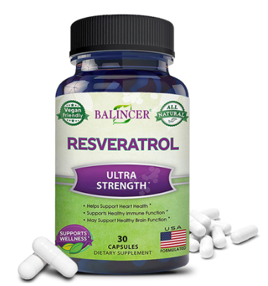 Ultra Strong Resveratol: Resist Aging, Give Your Body A Fighting Chance Against The Symptoms Of Aging