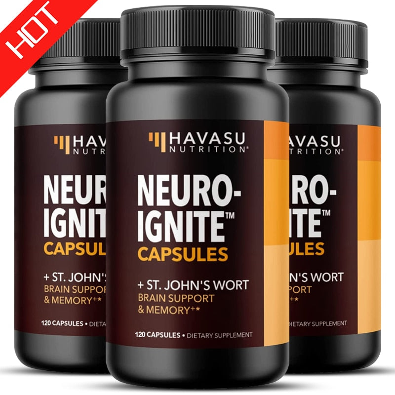 Enhances Concentration, Memory and Clarity, Nutrients for Boosting Brain Energy