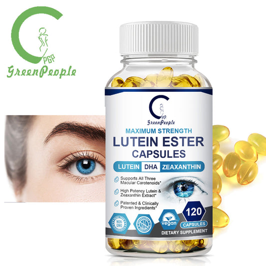 Strong Lutein Eye Care Capsules: Eye Protection, Retinal Relieve And Anti-Myopia Supplement